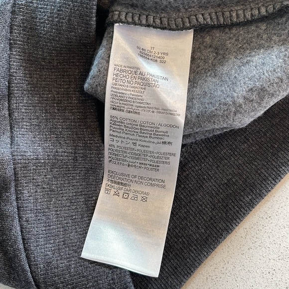 Hurley Gray Sweatshirt - Toddler Boys Size 3T - Picture 6 of 8